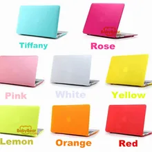 Новые матовые прорезиненный матовый чехол для Apple MacBook Air 11,6 13,3/Pro 13,3 15,4 Pro retina 13 15 дюймов протектор Mac book
