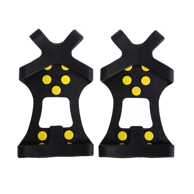 New Arrival Anti slip Shoe Covers Spike Cleats Crampon Silicone 1pair