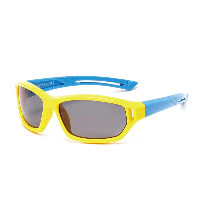 Ucool для маленьких детей поляризованных солнцезащитных очков Безопасность детей покрытие очки солнцезащитные UV400 модные очки оттенки 018