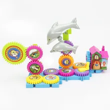 DIY Собранные механические детали удивительные строительные блоки электрический пульт дистанционного управления игрушечный автомобиль детские развивающие игрушки