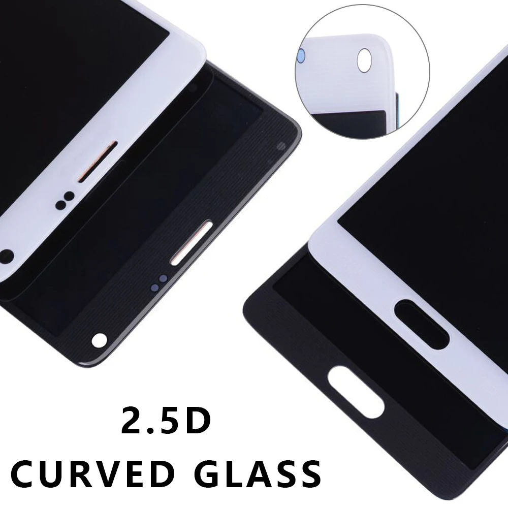 Cena Spalić cień AMOLED 5.7 LCD do samsunga GALAXY Note 4 N910A N910F wyświetlacz LCD zespół ekranu dotykowego Digitizer