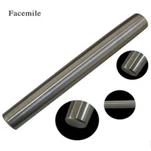 Тиснение Скалка выпечки гладкой нержавеющей стали металла Конический дизайн Кухня украшения торта инструменты rouleau a patisserie