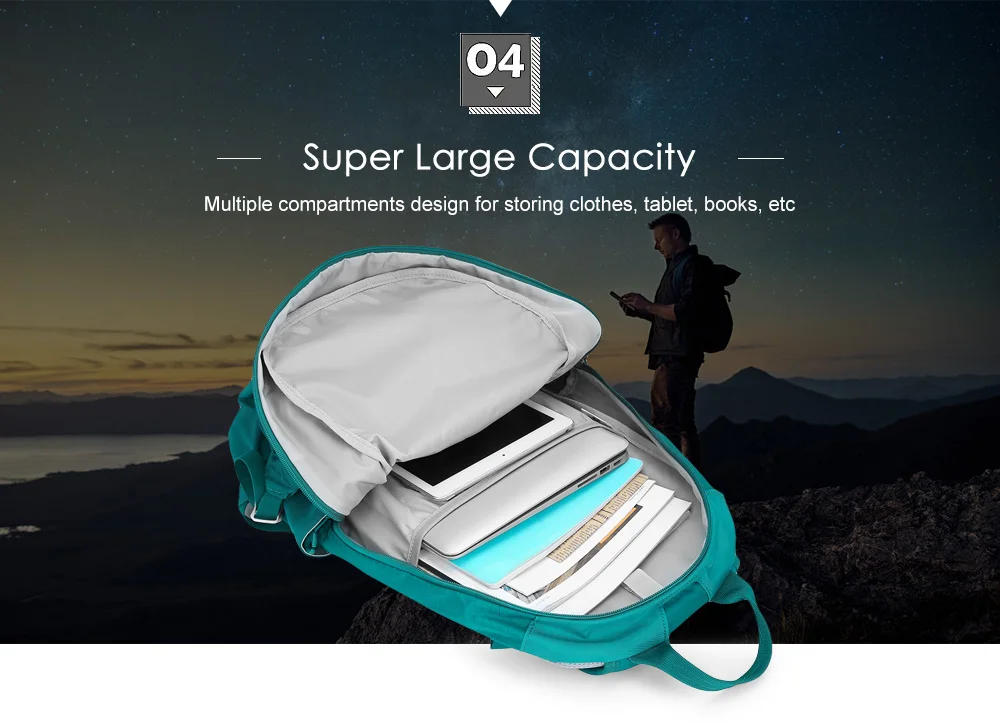 NEVO RHINO 30L Outdoor Climbing Nylon Water-resistant Sports Backpack