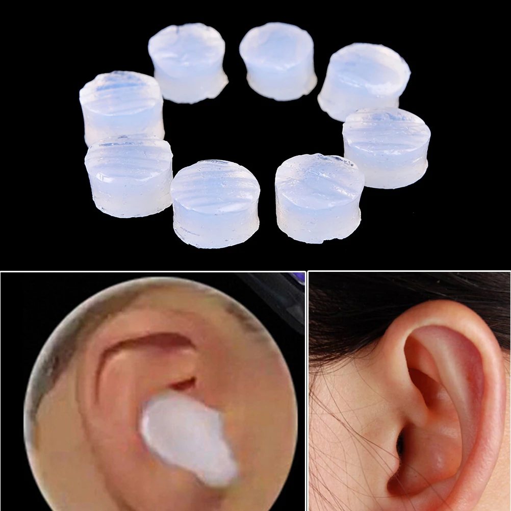 2019 New 4Pcs/1box Silicone Soft Ear Plugs Earplugs Swimming Colorful Earplugs For Swimming Water Sports Swimming Accessories