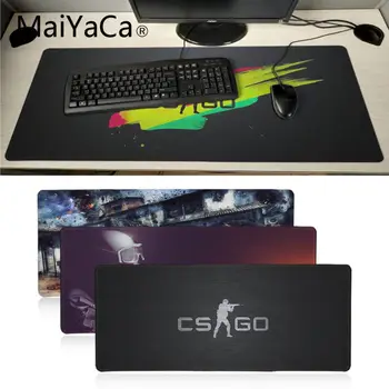 

Maiyaca cs go Durable Rubber Mouse Mat Pad alfombrilla gaming mouse pad xxl Speed Keyboard Mouse mat Laptop PC desk pad