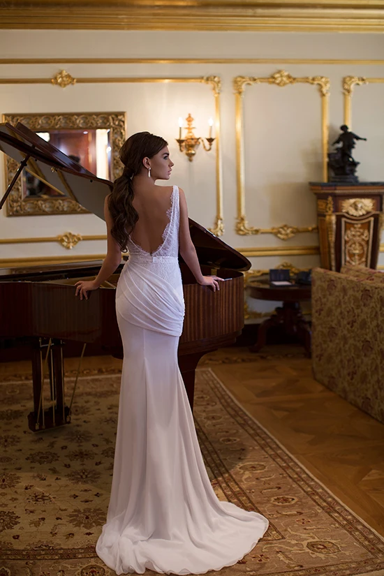 Sexy Low-Back Wedding Dresses