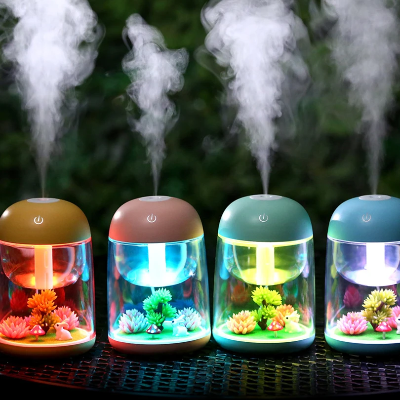 Creative Plant Humidifier Oil Essential 5V USB