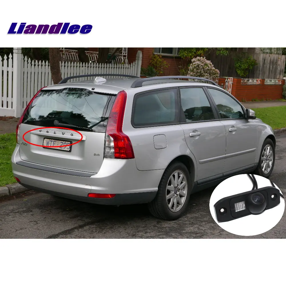 Автомобильная камера заднего вида для Volvo V50 2004 2015 SONY HD CCD интегрированные