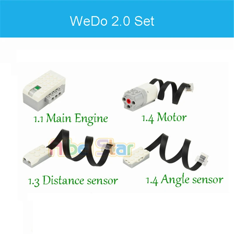 Продажа 2019 новая техника WeDo 3,0 робототехники Набор строительных блоков совместим с leg * o Wedo 2,0 обучающие игрушки DIY 45300