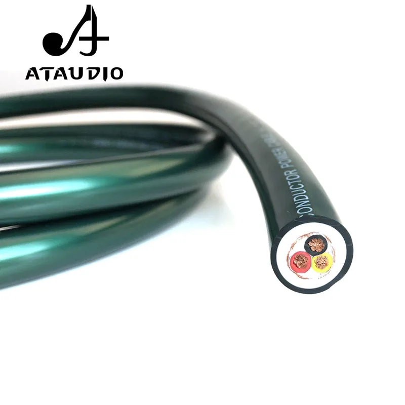 ATAUDIO кабель питания Hi Fi высокочистый OCC для самостоятельной сборки|Кабели VGA| |