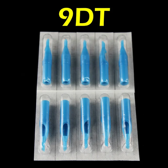ophir 50 pcs diamant astuce tatouage jetable buse 9d bleu # ta031