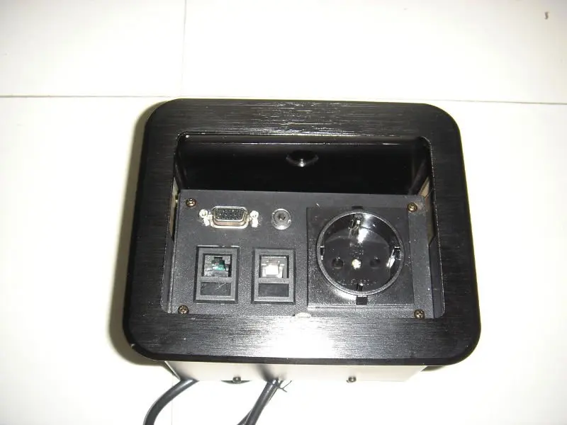 

ZeShan ZSFF-E Cover-sliding Hidden Socket with European power