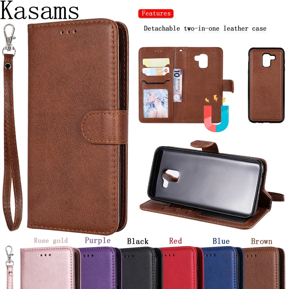 

Detachable 2 in 1 For Huawei Mate 20 Lite Mate 10 Pro Lite 9 8 7 Leather Luxury Flip Case Wallet Magnetic Adsorption Phone Cover