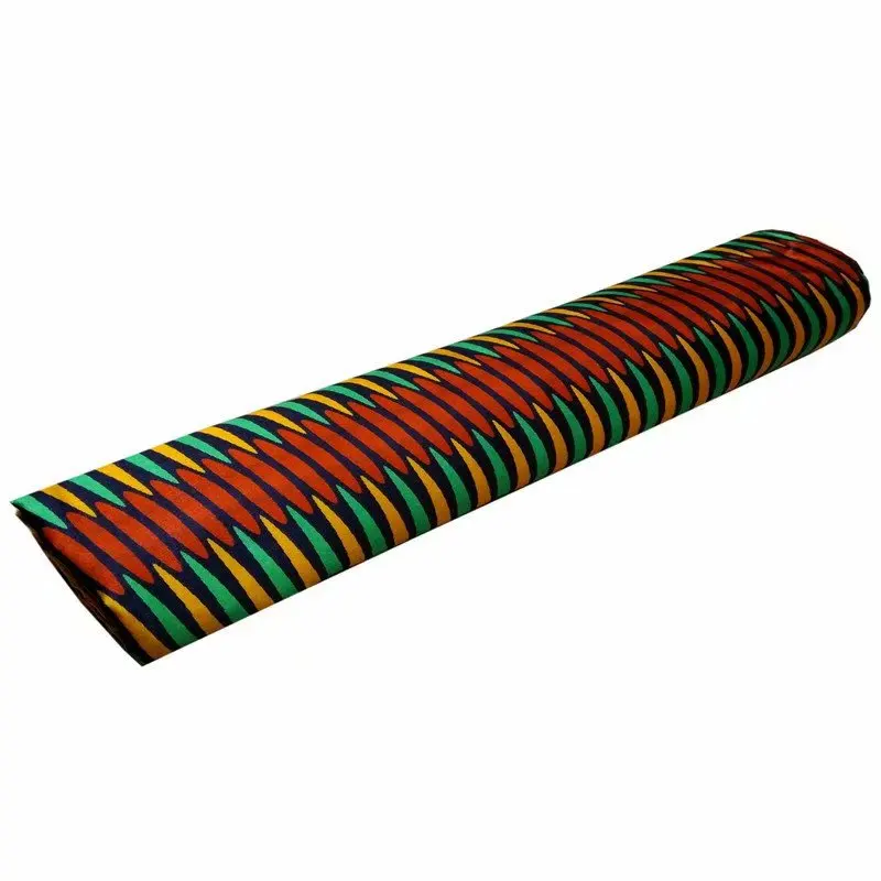 

5 Yrads Digital Print Silk Material African Wax Design Fabric High Quality Printed Wax Nigerian Silk Fabric 30