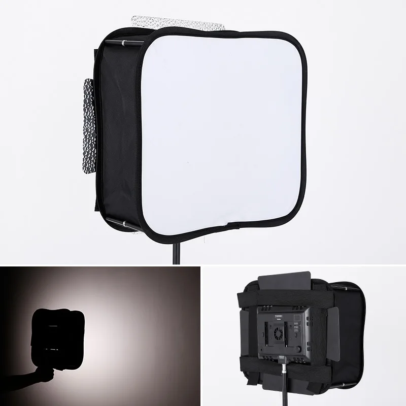 Tycipy Softbox With Air Led Video Light Panel Foldable Soft Filter For
