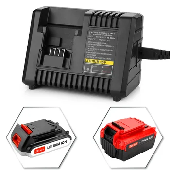 

20V Battery Charger for Black&Decker 20V Lithium-Ion Battery and Replacement Porter-Cable LB20 LBX20 LB2X4020 PCC682 Fast Charge