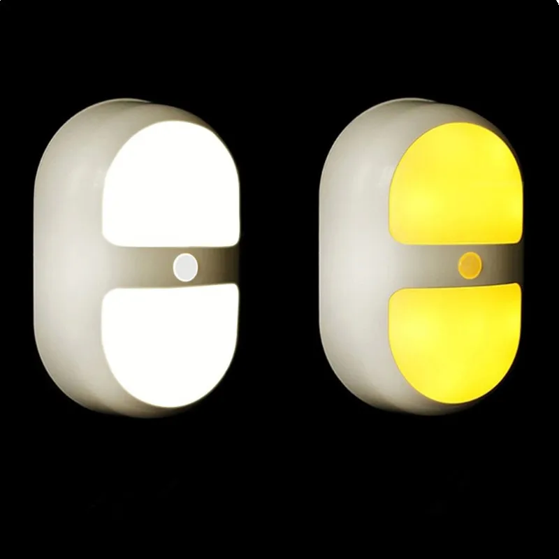 [Seven Neon]Bedroom Light White Automatic Sensing 10 LED Motion Night Battery Power Human Sensor Lamp | Лампы и освещение