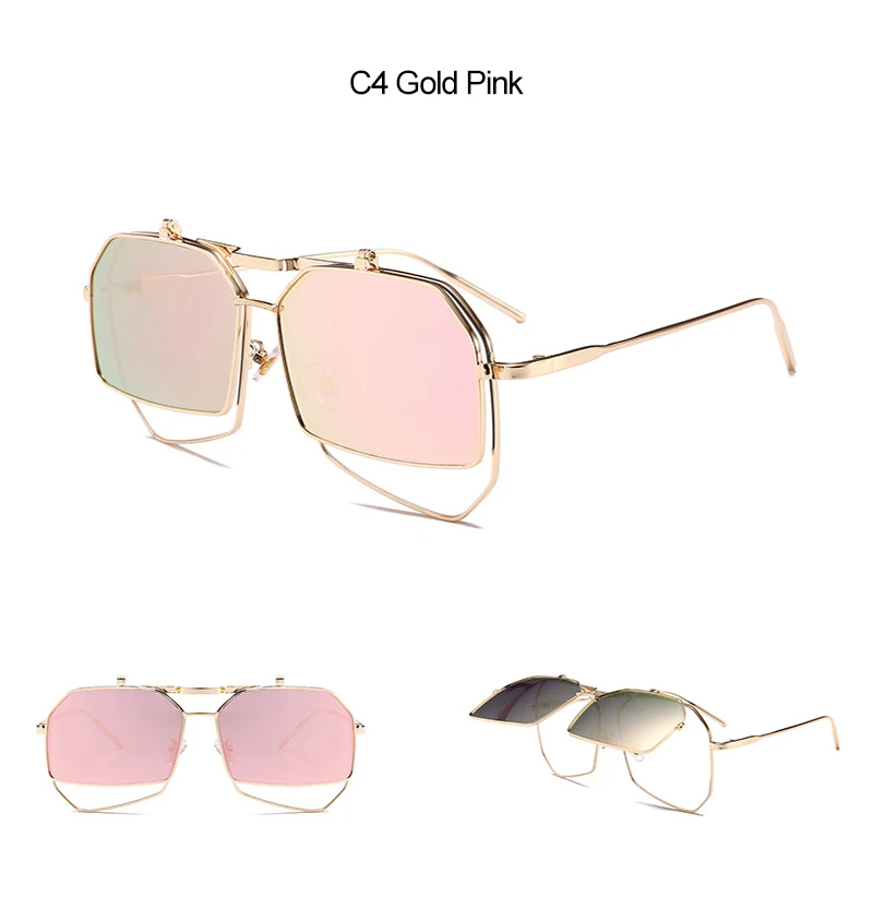 Square Folding sunglasses (15)