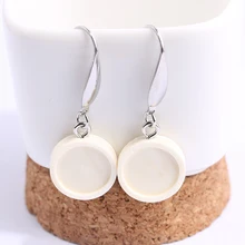 reidgaller 5 pairs 12mm wood cabochon earring base diy blank stainless steel ear wire hooks for earrings making цена reidgaller 5 pairs 12mm wood cabochon earring base diy blank stainless steel ear wire hooks for earrings making цены онлайн