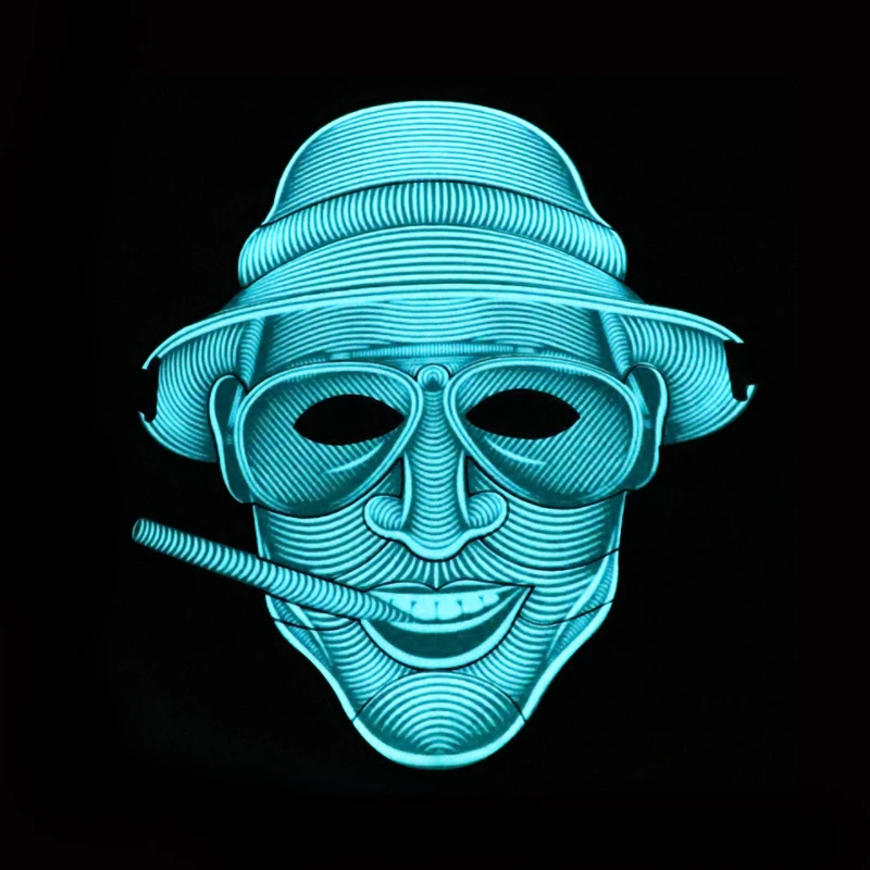 

Halloween LED Mask Light Up EL Party Masks The Purge Election Year Great Funny Masks Festival Cosplay Costume Supplies Tools