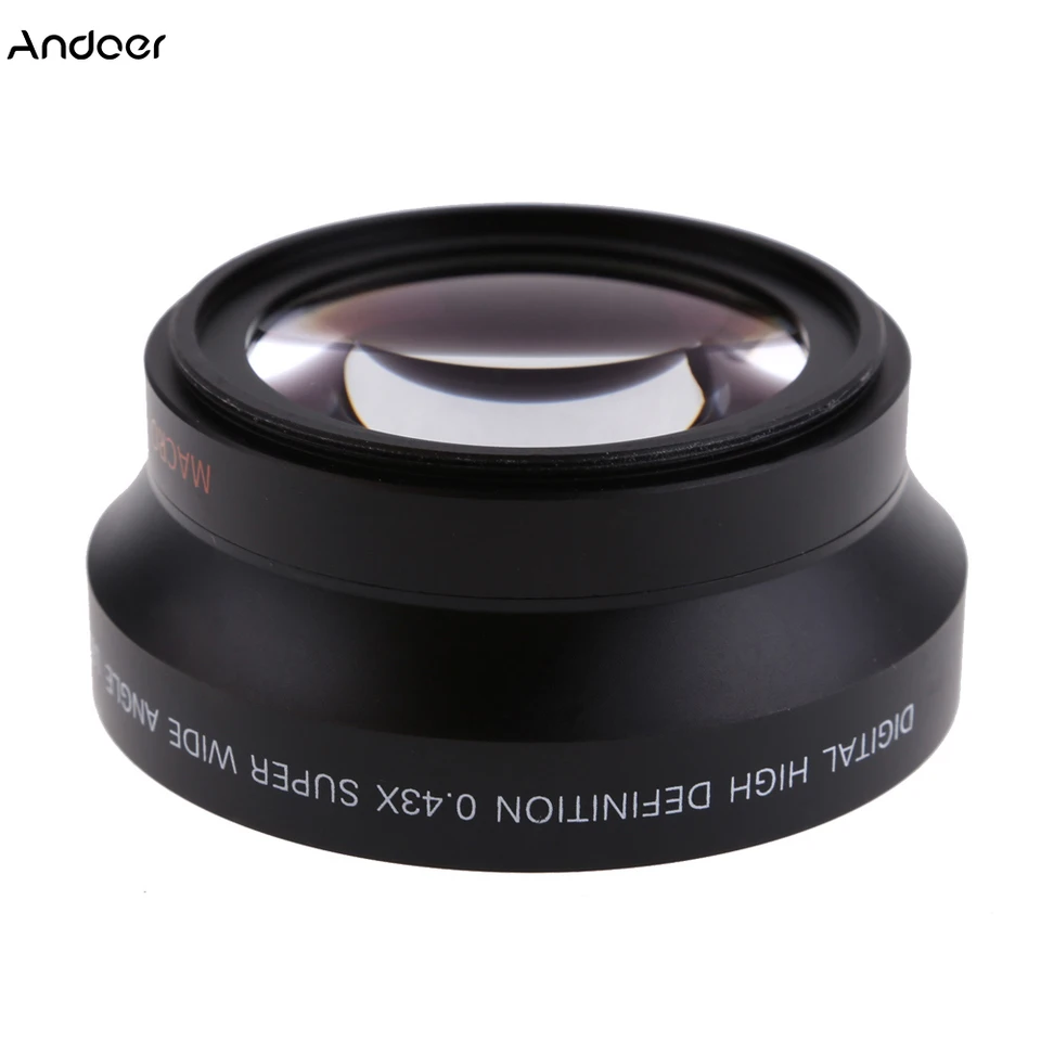 67mm Digital High Definition Super Wide Angle Lens With Macro