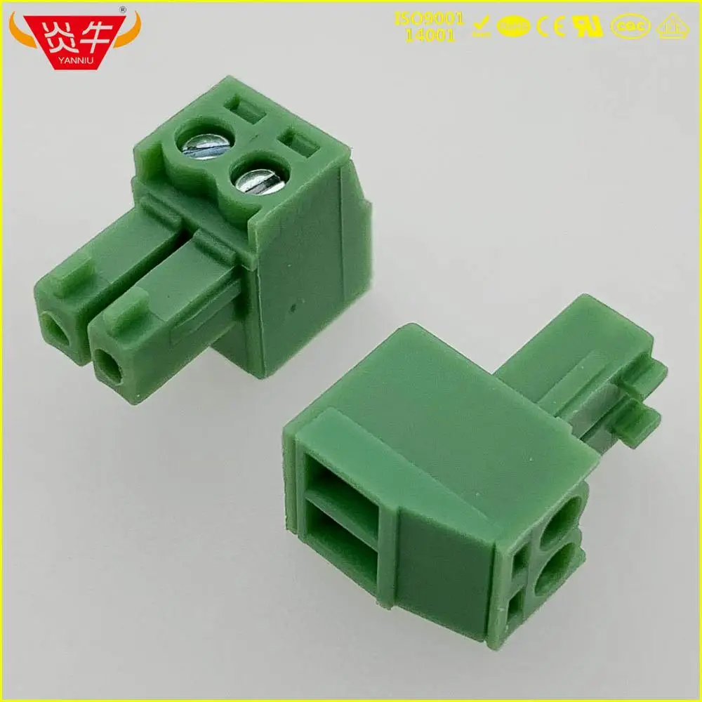 

KF2EDGK-3.5-2P FEMALE 15EDGK 3.5mm 2PIN PCB CONNECTOR PLUGGABLE SCREW THROUGH HOLE TERMINAL BlOCKS MC 1,5/ 2-ST-3,5 - 1840366