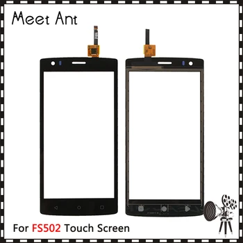 

10pcs/lot High Quality 5.0" For Fly FS502 Touch Screen Digitizer Sensor Outer Glass Lens Panel