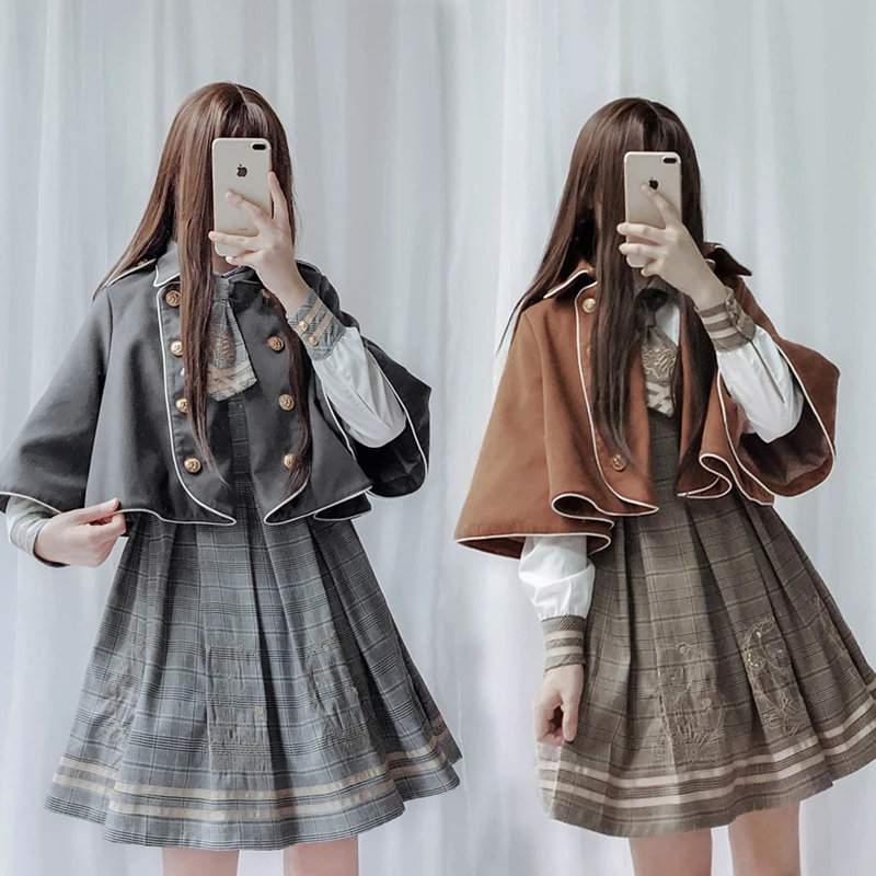 

England style sweet lolita dress vintage lace embroidery lattice victorian dress kawaii girl gothic lolita op palace loli cos