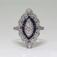 Романтические кольца с кристаллами для женщин, бохо, античное индийское кольцо, обручальное кольцо, хорошее ювелирное изделие, подарки для девушек