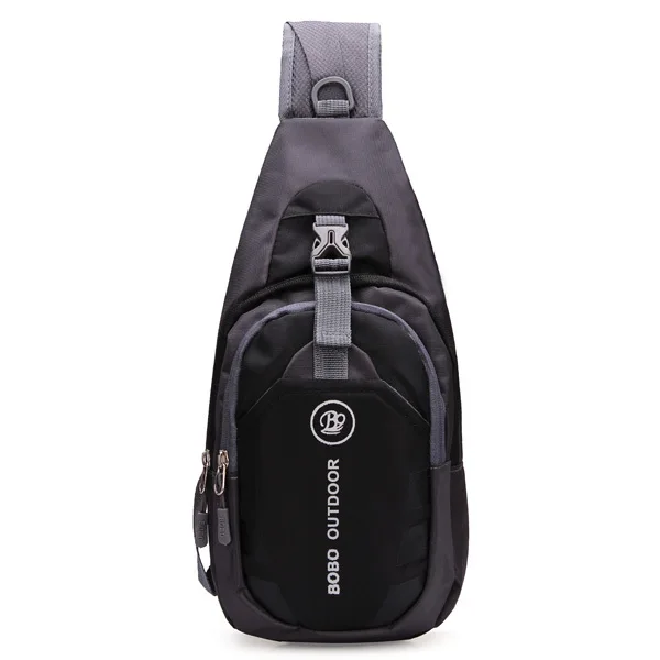 Мода мужчин талии Pack женщин вредителями сумку любит crossbody сумку открытый досуг водонепроницаемый грудь поездки фанни - Цвет: Черный