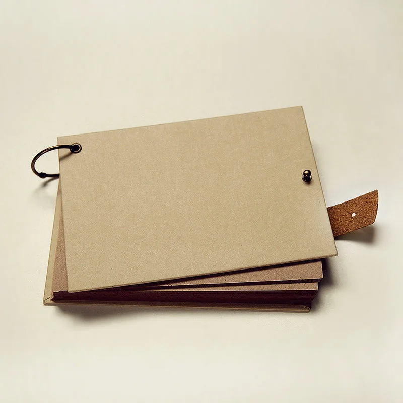 A4-Large-Small-Size-Memory-blank-cover-kraft-paper-wedding-album-frames-personalized-graffiti-retro-DIY (3)