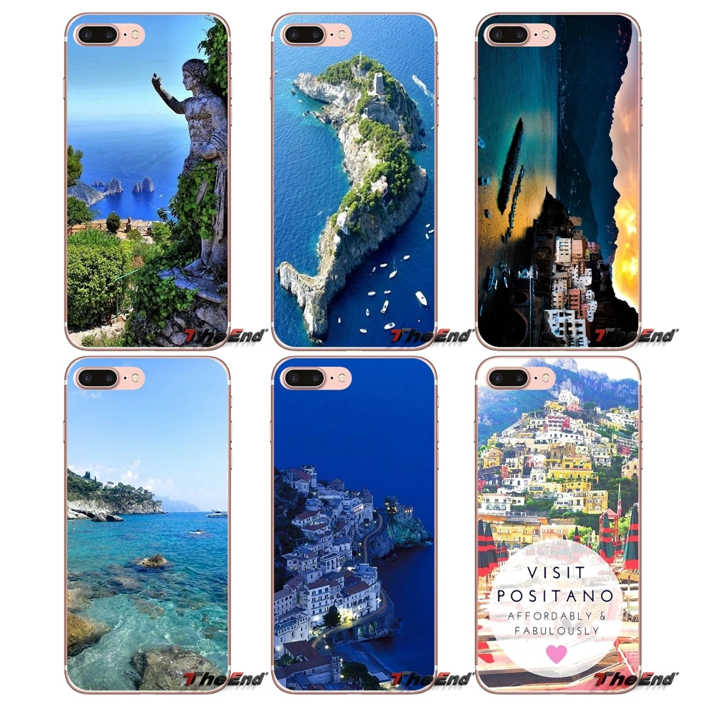 Для Xiaomi Redmi 4 3 3S Pro Mi3 Mi4 Mi4i Mi4C Mi5 Mi5S Mi Max Note 2 красивый итальянский чехол Positano Amalfi Coast |