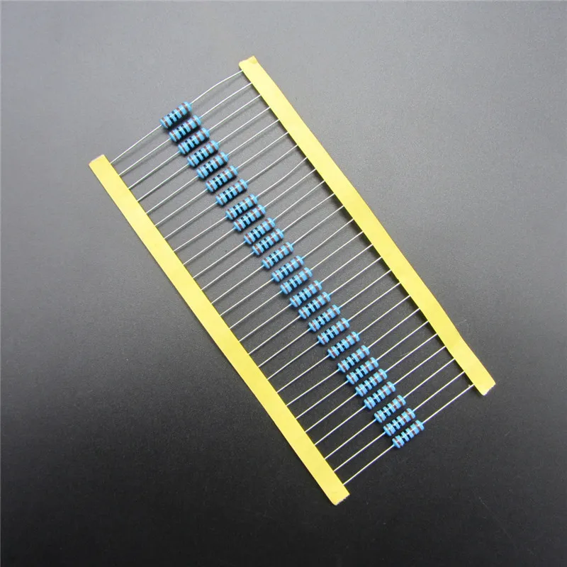 50pcs RoHS Lead Free Metal Film Resistor 1W Watts 1k ohm 1 DIY KIT