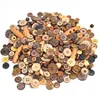 50Gram  Mix size wooden buttons For Scrapbook Crafts DIY Baby Children Clothing Sewing Accessories 1