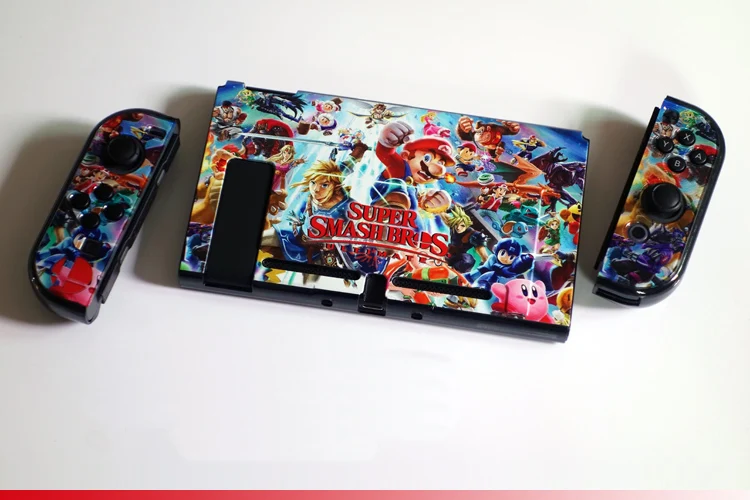 Защитный чехол-накладка для Nitendo Switch Console Joy-Con, противоскользящий чехол, прямая стыковка - Цвет: A015