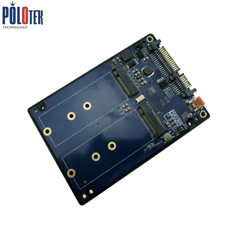 Адаптер NGFF на SATA III с пластиковым корпусом m.2 ssd до 2 5 дюйма sata3 7pin + 15pin конвертер для