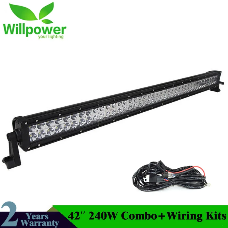 straight led work light bar driving light 10-30V 42 inch 240w 4x4 car driving lights led bar offroad led work light bar 12v straight led work light bar driving light 10-30V 42 inch 240w 4x4 car driving lights led bar offroad led work light bar 12v