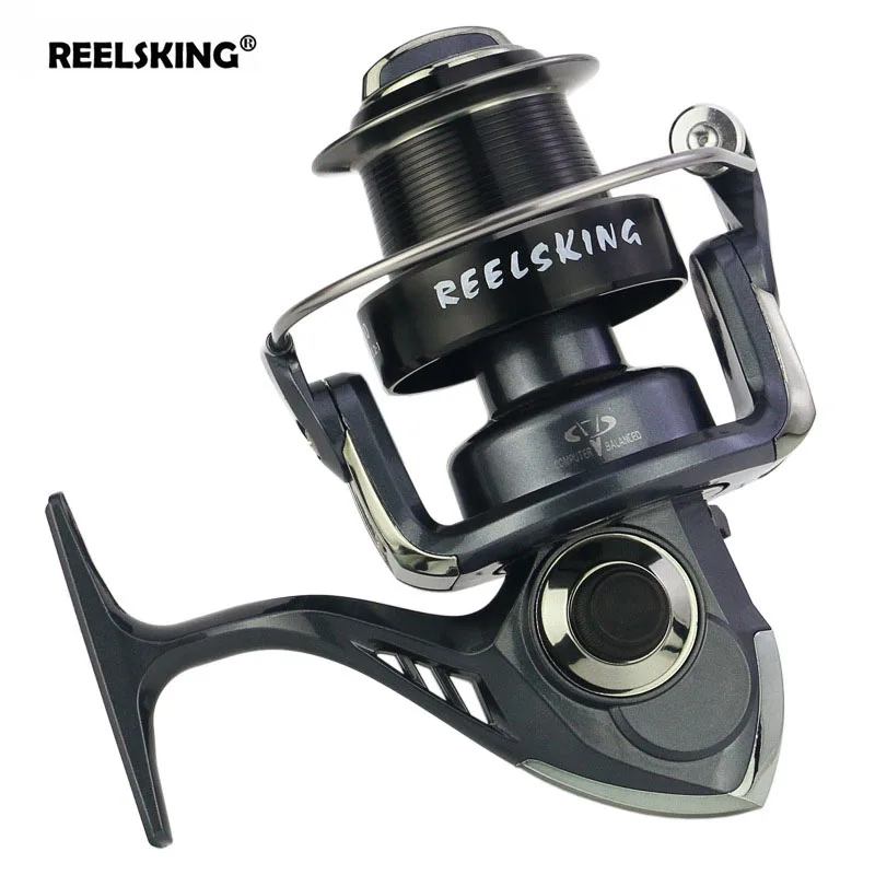

REELSKING NEW Spinning Fishing Reel Pre-Drag Baitcasting Reel Saltewater Carp Baitcasting Carp Bait Cast Spinning GapLess Reels