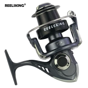 

REELSKING NEW Spinning Fishing Reel Pre-Drag Baitcasting Reel Saltewater Carp Baitcasting Carp Bait Cast Spinning GapLess Reels
