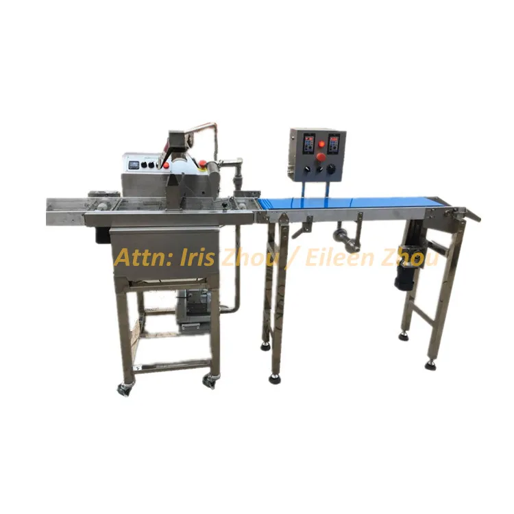 Chocolate enrober production line / chocolate coating machine / chocolate coating production line