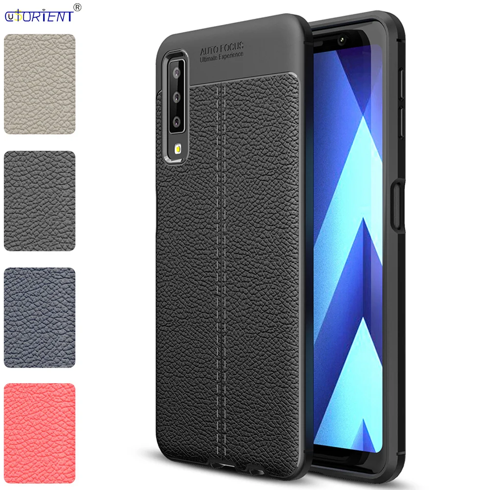 

Soft Cover for Samsung Galaxy A7 2018 A 7 Silicone Shockproof Case SM-A750FN/DS SM-A750F/DS Fitted Cases SM A750FN/DS A750F/DS