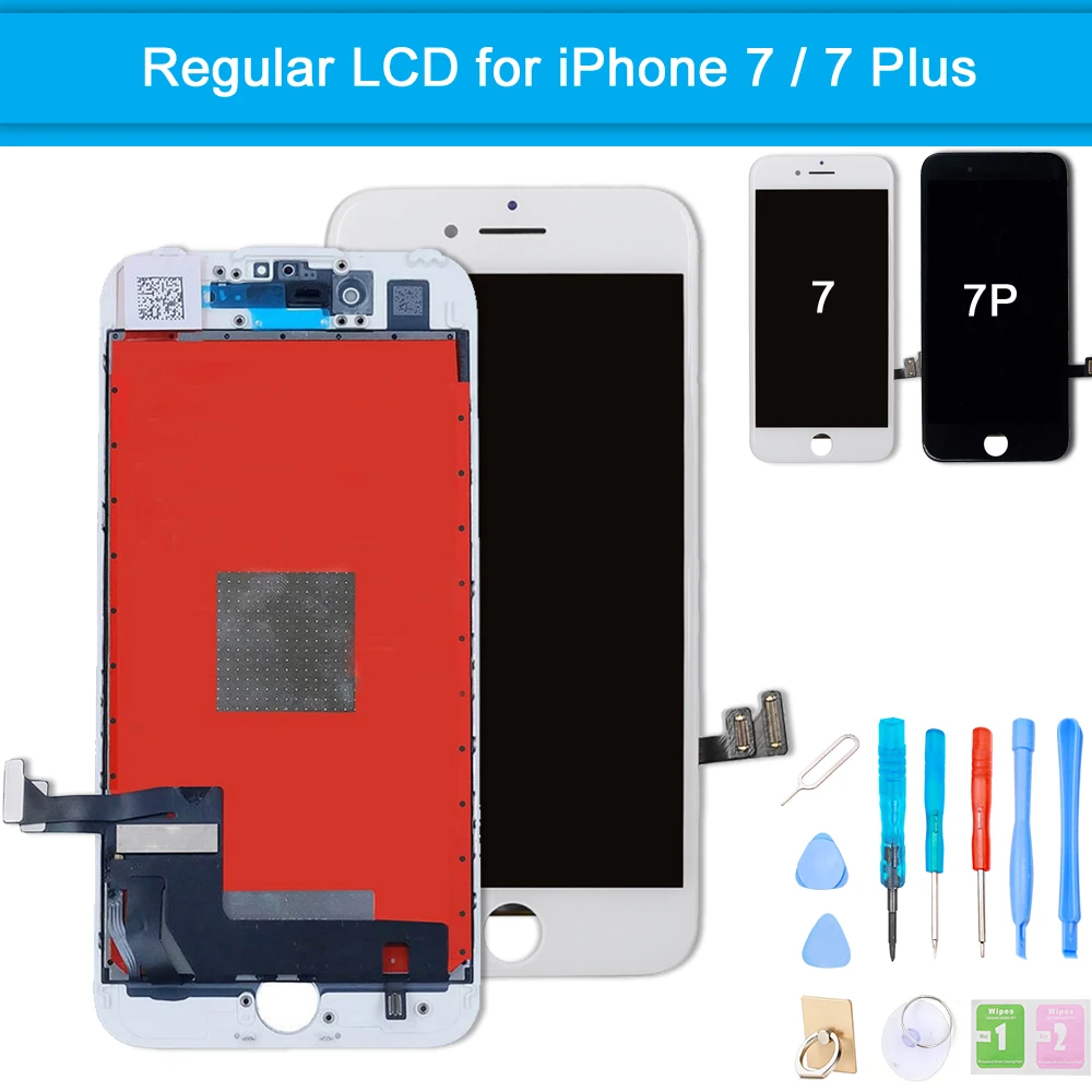 

for iPhone 7 Plus LCD 3D Touch Screen Display Digitizer Assembly for iPhone 7 7 Plus LCD Screen Replacement + Repair Tools