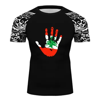 

Custom full Printed T-shirt 90% chimp tshirt for men Compression Shirt Tops T shirts black rashguard