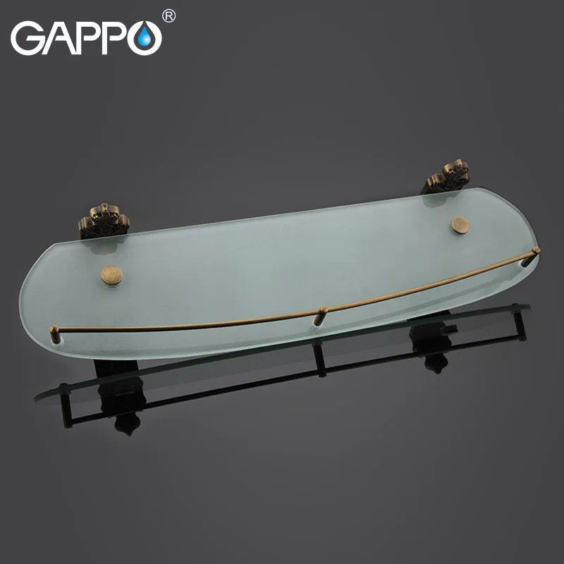 Настенные полки для ванной комнаты GAPPO двухслойная вешалка полотенец из