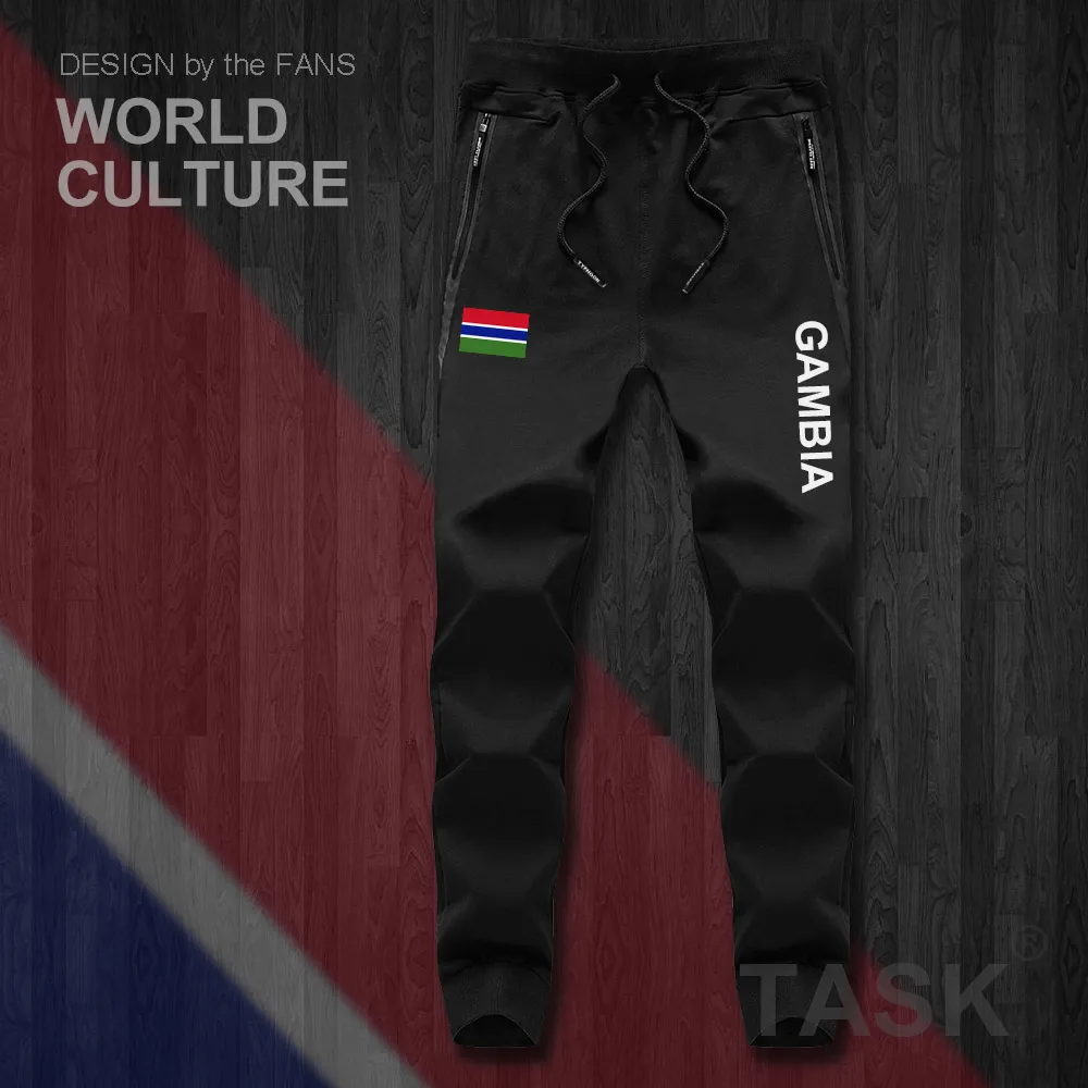 

Republic of The Gambia GMB Gambian GM mens pants joggers jumpsuit sweatpants track sweat fitness fleece tactical casual nation