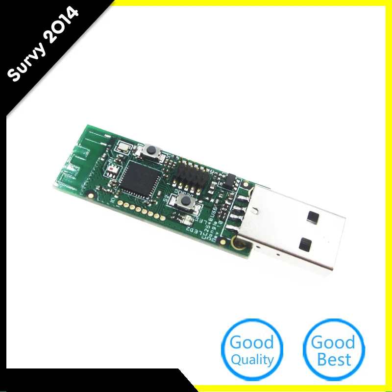 

Wireless Zigbee CC2531 Sniffer Bare Board Packet Protocol Analyzer Module USB Interface Dongle Capture Packet Zigbee Module