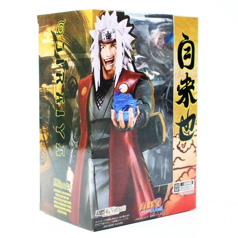 

16cm Naruto Shippuden SHF S.H.Figuarts Jiraiya Action Figure Moveable Figurine PVC Model Collection Toys Dolls