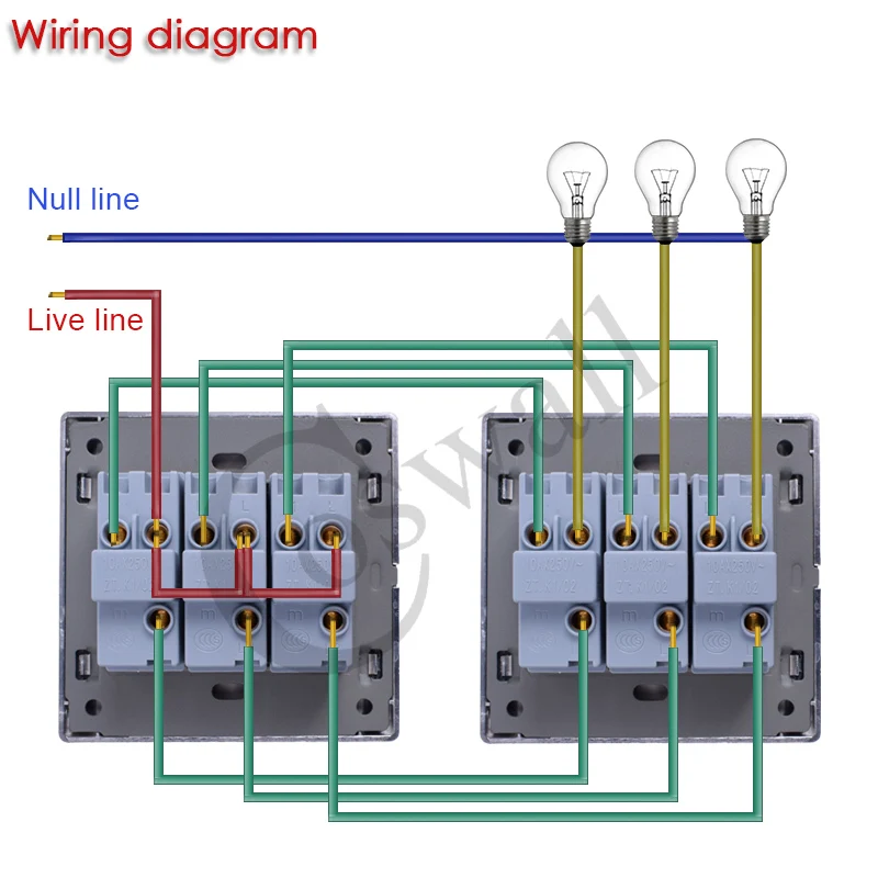 3 Gang 2 Way Light Switch Wiring Diagram Uk Collection