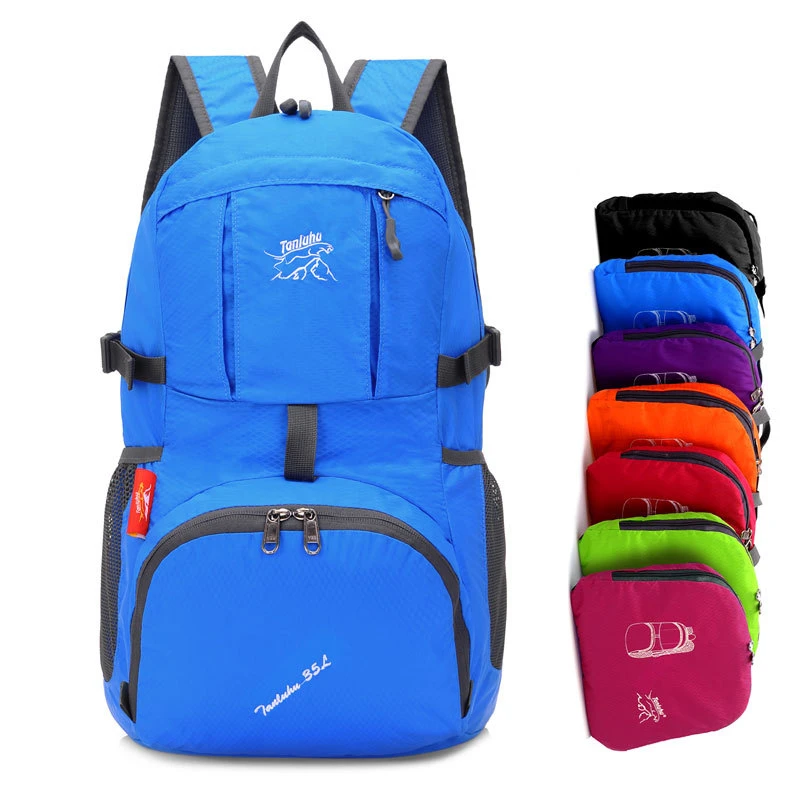 A orange Campeggio 35l Borsa Daypack Leggero rose Di Pieghevoli Donne Per L'escursione Black Red Packable blue Esterno Sport Zaino I Tracolla Uomini red green purple Zaini Viaggi zOgzrxqn