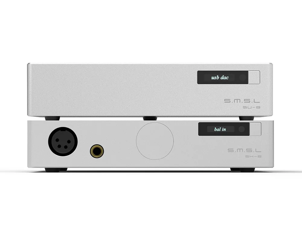 SMSL 88 Suit SU-8 2ES9038Q2M DSD Balance DAC Decoder And SH-8 High Performance Headphone Amplifier